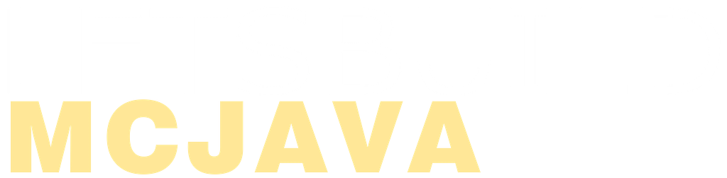LETSBUILDMCJAVA